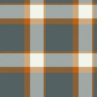 anpassbar Textil- Tartan Vektor, minimal Hintergrund Muster überprüfen. Vater Textur nahtlos Stoff Plaid im Pastell- und Weiß Farben. vektor