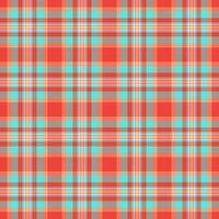 Horizont Plaid Hintergrund Stoff, Stil Tartan Vektor Textur. Japan Muster prüfen Textil- nahtlos im rot und Pastell- Farben.