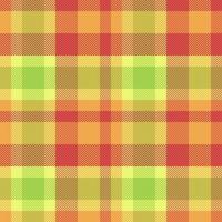 Tartan Hintergrund Textur von Textil- Muster nahtlos mit ein Stoff Plaid prüfen Vektor. vektor