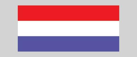 nederländerna flagga av illustration bakgrund design. vektor