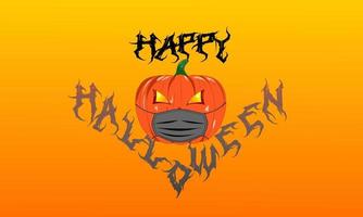 Happy Halloween-Banner, Vektor-Illustration vektor