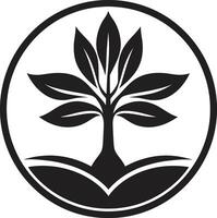lantlig rytmer lantbruk logotyp vektor design fält av välstånd jordbruk emblem vektor