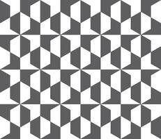 nahtlos abstrakt geometrisch Muster im Hexagon Stil vektor