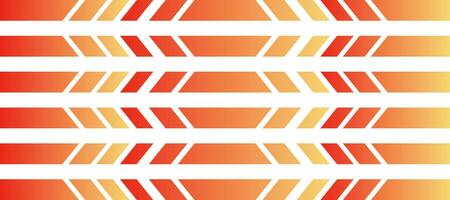 abstrakt Techno Pfeil Chevron Orange Gradient Hintergrund vektor