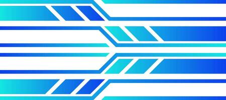 abstrakt Chevron Technik Pfeil Blau Linien Gradient Hintergrund vektor