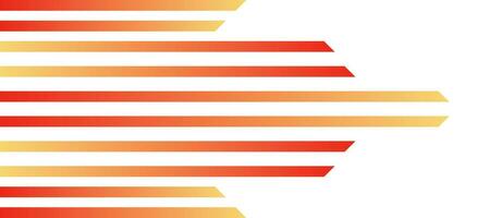 abstrakt Geschwindigkeit Pfeil Streifen Linien Orange Gradient Hintergrund vektor