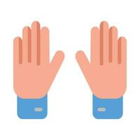 Tormann Handschuhe Vektor eben Symbol zum persönlich und kommerziell verwenden.