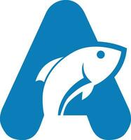 ein Fisch Logo vektor