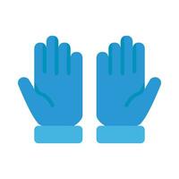 schützend Handschuhe Vektor eben Symbol zum persönlich und kommerziell verwenden.
