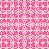 rosa magenta persika reste sig mandala sömlös blommig årgång interiör platt design bakgrund vektor illustration