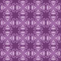 lila Magenta violett Lavendel Mandala Kunst nahtlos Muster Blumen- kreativ Design Hintergrund Vektor Illustration
