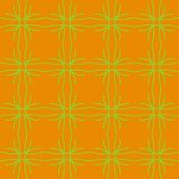 gul ljus solig grön mynta oliv skog mandala sömlös mönster blommig kreativ design bakgrund vektor illustration