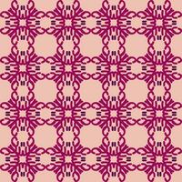 rot Magenta violett Rosa Mandala Kunst nahtlos Muster Blumen- kreativ Design Hintergrund Vektor Illustration