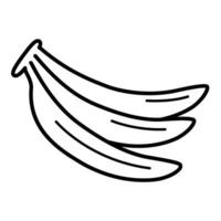 kostenlos Banane Logo Vorlage vektor