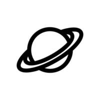 Planet Symbol Design Vorlage vektor