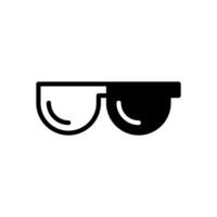 Sonnenbrille Symbol Design Konzept vektor