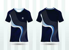 sublimering jersey design blå vit stänk halvton stänk bakgrund abstrakt Färg lutning sportig fotboll basketboll fotboll nätboll vektor