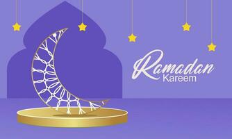 islamic ramadan kareem firande. islamic hälsning kort mall med ramadan för tapet design vektor