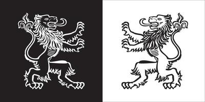 illustration vektor grafik av lejon ikon