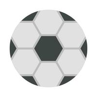 Fußball Vektor eben Symbol zum persönlich und kommerziell verwenden.