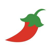 Chili Vektor eben Symbol zum persönlich und kommerziell verwenden.