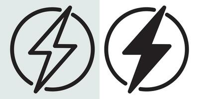 Energie Symbol Vektor Symbol Design Illustration. Vektor. eps 10