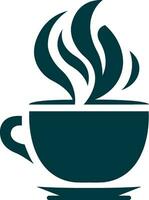 kaffe kopp logotyp vektor