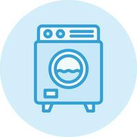 tvättmaskin vektor ikon design illustration