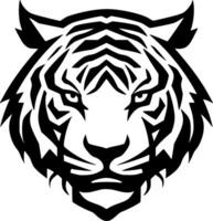 Tiger, schwarz und Weiß Vektor Illustration