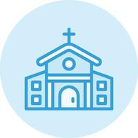kyrkan vektor ikon design illustration