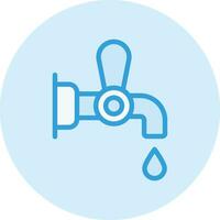 Wasserhahn Vektor Symbol Design Illustration