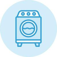 tvättmaskin vektor ikon design illustration