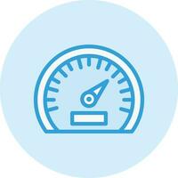 Tachometer-Vektor-Icon-Design-Illustration vektor