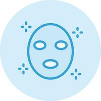 ansiktsmask vektor ikon design illustration