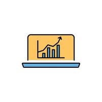 Präzision Einsichten rationalisiert Netz Symbole zum Daten Analyse, Statistiken, und Analytik minimalistisch Gliederung und Farbe füllen Sammlung im Vektor Illustration. Taschenrechner, Daten, Datenbank, entdecken,