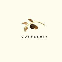 Kaffee Geschäft Logo Design Vorlage Symbol Illustration vektor