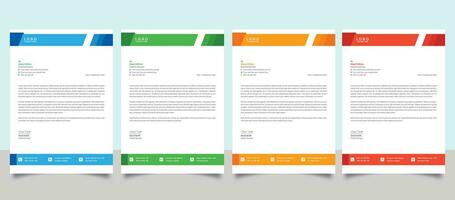 professionell företag brev design uppsättning vektor illustration mall. dra av färgrik brev design mall