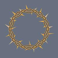 krona av taggar av christ illustration vektor