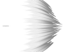 hastighetslinjer flygande partiklar mönster, slåss stämpel manga grafisk konsistens, serietidning hastighet horisontella linjer på vit bakgrund. snabb vektor - illustratör