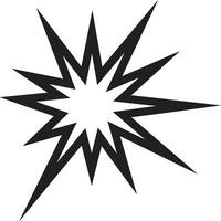 Explosion Symbol . sprengen Symbol Vektor . Knall Symbol