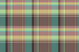 Hintergrund Tartan Muster von Vektor Textil- nahtlos mit ein Plaid Textur prüfen Stoff.