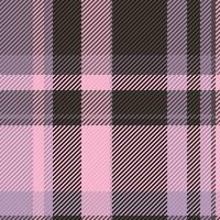 Hintergrund nahtlos Plaid von Vektor Muster Tartan mit ein Stoff Textur prüfen Textil.