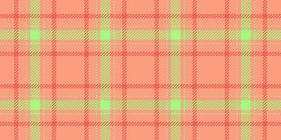 affisch sömlös mönster textur, spädbarn vektor tartan bakgrund. säsong- textil- kolla upp tyg pläd i röd och grön färger.