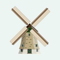 Wind Mühle Illustration vektor