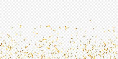Gold Papier Konfetti funkeln Neu Jahr, Geburtstag, Valentinstag, Urlaub, Weihnachten Banner vektor