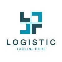 logistik logo symbol illustration vektor design verteilung symbol lieferung von waren wirtschaft finanzen