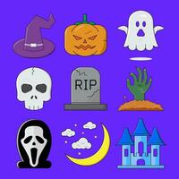 Halloween Pack Vektor