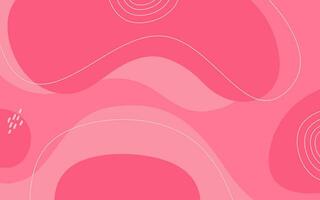 flytande abstrakt rosa bakgrund platt design för omslag, affisch, baner vektor