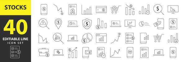 Geld fließen Vektoren ein zeitgenössisch Sammlung von dünn Linie Symbole illustrieren Finanzen von Währung Austausch zu Handel, Gewinne, Aktionär Weisheit, Markt Diversität, und visuell Diagramme