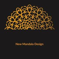 ny mandala design vektor